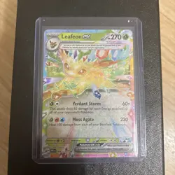 Leafeon ex - 006/131 - Double Rare - Prismatic Evolutions - Pokemon Card - NM/M - Image 1