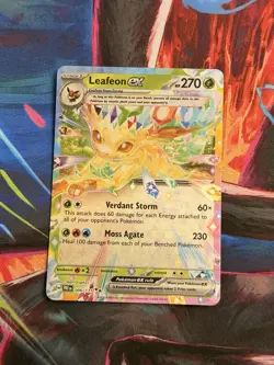 Leafeon ex - 006/131 - Double Rare - Prismatic Evolutions - Pokemon Card - NM/M - Image 1