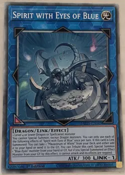 YUGIOH MP25-EN049 Spirit With Eyes Of Blue Starlight Rare 1st Edition - Image 1