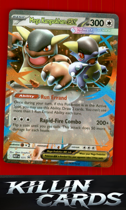 Mega Kangaskhan ex - 025 025 Pokemon Promo ME: Mega Evolution Promo Card NM - Image 1