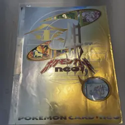 Pokemon Japanese Neo Genesis Series One 9-card Promo Binder Set - Image 2