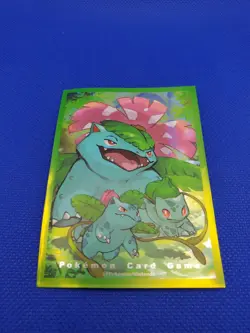 Kanto Big 3 Evolution Line ver 2 FULL SET Individual Card Sleeves Pokemon Japan - Image 4
