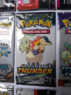 Pokemon Card Sample Pack Sun And Moon Lost Thunder NEW AND SEALED - Image 2