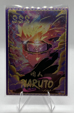Naruto Uzumaki #SSS-003, 094/128 Foil; Naruto Phantom Cards Series 1 CCG - Image 1
