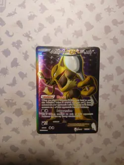 Pokemon Alakazam EX TCG Fates Collide Holo Full Art Ultra Rare Card 117/124 - Image 1