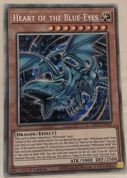 YUGIOH MP25-EN013 Heart of the Blue-Eyes Starlight Rare 1st Edition - Image 1
