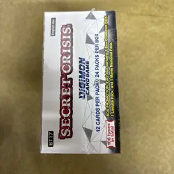 Digimon Card Game Secret Crisis Booster Box BT17 Sealed Bandai TCG English Ver. - Image 3