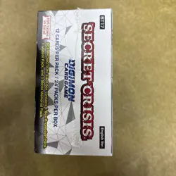 Digimon Card Game Secret Crisis Booster Box BT17 Sealed Bandai TCG English Ver. - Image 4