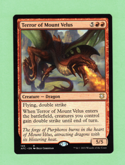 MTG - TERROR OF MOUNT VELUS 145 R AFC 2021 - Image 1