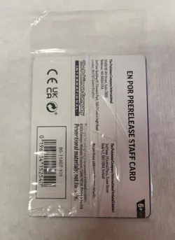 Pokemon Perfect Order Sealed STAFF Prerelease Stamped Promos MEP 064,065,066,067 - Image 2