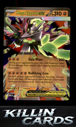 Mega Zygarde ex - 071 071 Pokemon Promo ME: Mega Evolution Promo Card NM - Image 1