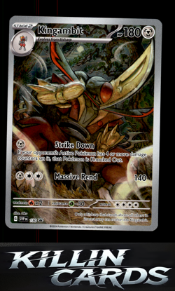 Kingambit - 130 130 Pokemon Promo SV: Scarlet & Violet Promo Cards Card NM - Image 1