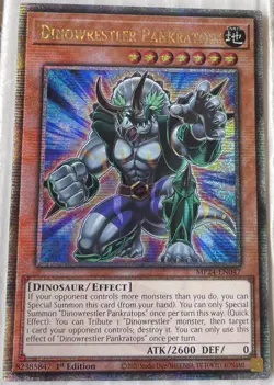 YUGIOH Dinowrestler Pankratops MP24-EN047 Quarter Century Secret Rare - Image 1