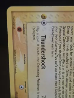 Pokemon Ditto (Pikachu) 63/113 EX Delta Species Non-Holo Yuka Morii - LP+ - Image 5