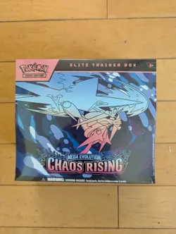 Chaos Rising ETB Factory Sealed - Pokemon TCG Free Ship Very Small Flaw On Box - Image 1