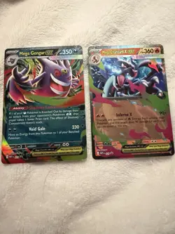 Mega Gengar 073 Promo & Mega Charizard Promo 029 Pokemon TCG - Image 1
