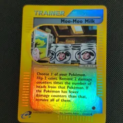 Pokemon TCG Moo-Moo Milk 155/165 Expedition Reverse Holo 2002 LP/MP - Image 1
