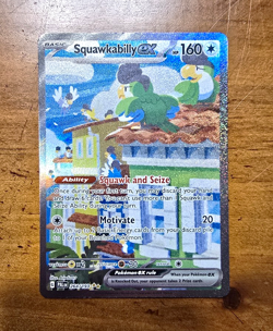 Pokemon TCG Squawkabilly ex 264/193 Paldea Evolved Holo Eng - Image 1