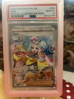 2023 POKEMON PAL EN-PALDEA EVOLVED SPECIAL ILLUSTRATION RARE #269 IONO PSA 10 - Image 2