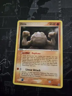 Ditto 62/113 Common Delta Species Pokemon Lightly Played - Image 1