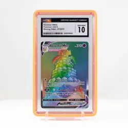 Pokemon Alcremie VMAX Rainbow #073 Shining Fate 2021 - CGC 10 GEM MINT - Image 1