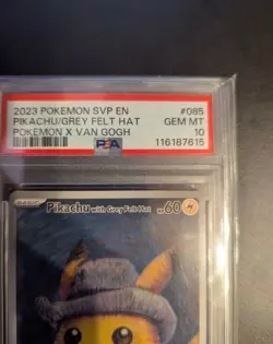 Pokemon 2023 SVP Pikachu with Grey Felt Hat #85 EN PSA 10 - FRESH FROM PSA - Image 5