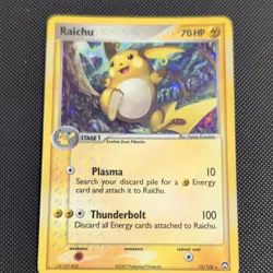 The Pokemon Company Raichu 12/108 Power Keepers Holo Rare EN Stage 1 70HP - Image 1