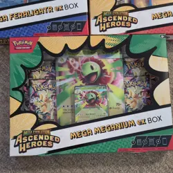Pokemon TCG Mega Evolution Ascended Heroes ex Box 2025 Booster Promo Oversized - Image 4