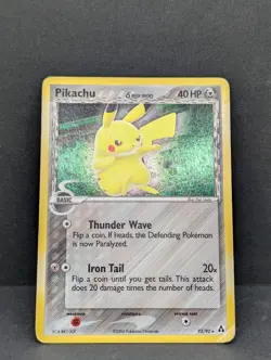 Pikachu Delta Species 93/92 Legend Maker Holo Secret Rare Pokemon TCG HP+ - Image 3