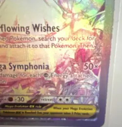Pokemon TCG Mega Gardevoir EX 178/132 Evolutions Secret Rare Full Art Holo - Image 4