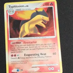The Pokemon Company Typhlosion 17/123 DP Mysterious Treasures Holo Rare EN 110HP - Image 1