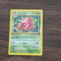 WotC Pokemon TCG Parasect 41/64 Jungle Uncommon Regular Unlimited 1999 60 HP - Image 1