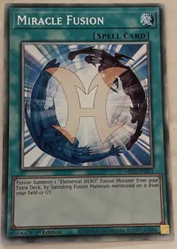 YUGIOH MP25-EN021 Miracle Fusion Starlight Rare 1st Edition - Image 1