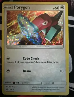 2018 Pokemon McDonald's Collection Porygon #12/12 - Image 1