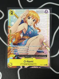 O-Nami OP06-101 R - One Piece TCG English Promo Card NM Welcome Pack Vol. 2 B - Image 1
