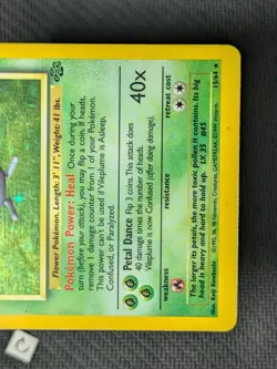 Vileplume 15/64 - Jungle Unlimited Holo Rare Pokemon TCG MP - Image 5