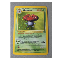 Pokemon TCG Vileplume 15/64 Jungle Holo Rare 1999 WOTC Vintage - MP - Image 1