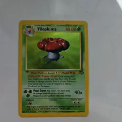 Pokemon TCG | Vileplume Holo Rare 15/64 Jungle Unlimited | LP/MP - Image 1