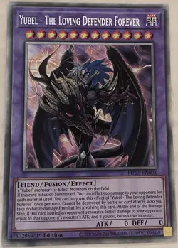 YUGIOH Yubel - The Loving Defender Forever 1st Edition Starlight Rare MP25-EN001 - Image 1