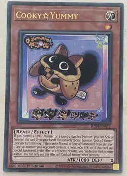YUGIOH JUSH-EN017 Cooky☆Yummy Ultra Rare 1st Edition - Image 1
