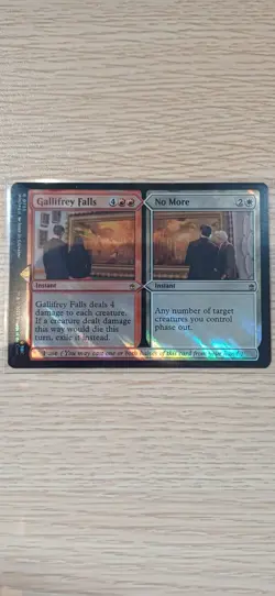 Gallifrey Falls / No More | Surge Foil | MTG | WHO | Near Mint | English EN - Image 1