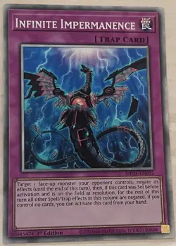 YUGIOH MP25-EN032 - Infinite Impermanence Starlight Rare 1st Edition - Image 1