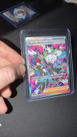 Roxie's Performance 121/86 SIR Pokemon Chaos Rising Rare New - Image 1