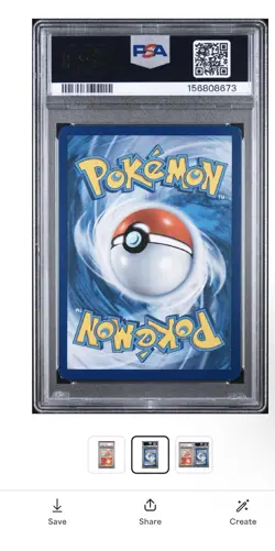 2013 POKEMON BLACK & WHITE LEGENDARY TREASURESCHARMELEON-REVERSE FOIL 18 PSA 8 - Image 2