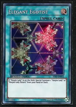 Elegant Egotist (Speed Duel) - STP1-EN015 - Super Rare - Yugioh - Image 1