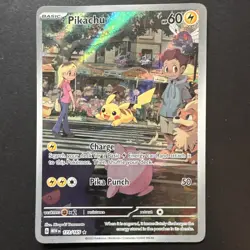 Pokemon Pikachu Illustration 173/165 Scarlet & Violet 151 - Image 1