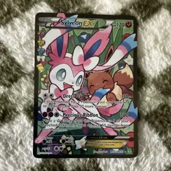 Pokemon TCG Sylveon EX RC32/RC32 Full Art Holo Ultra Rare 170 HP 2016 Eng - Image 1