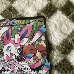 Pokemon TCG Sylveon EX RC32/RC32 Full Art Holo Ultra Rare 170 HP 2016 Eng - Image 3