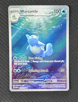 Wartortle 171/165 Sv2a: Pokemon Card 151 Holo (Japanese) - NM - Image 1