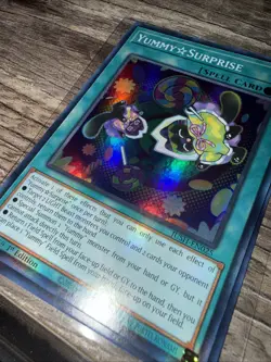 Yummy☆Surprise x3 JUSH-EN025 Super Rare Justice Hunters Yugioh 1st Edition NM - Image 3